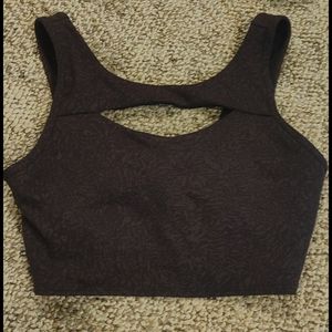 NWOT crunch black wunder train bra size 8